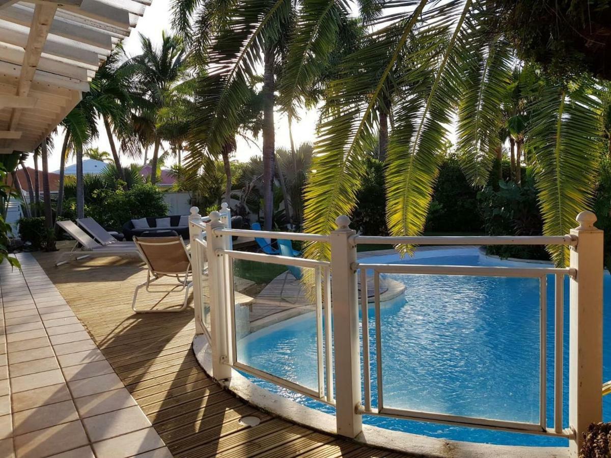 Villa Iguanou Et Piscine En Bord De Mer Proche Plages Marina Et Golf Saint-Francois  Exterior foto